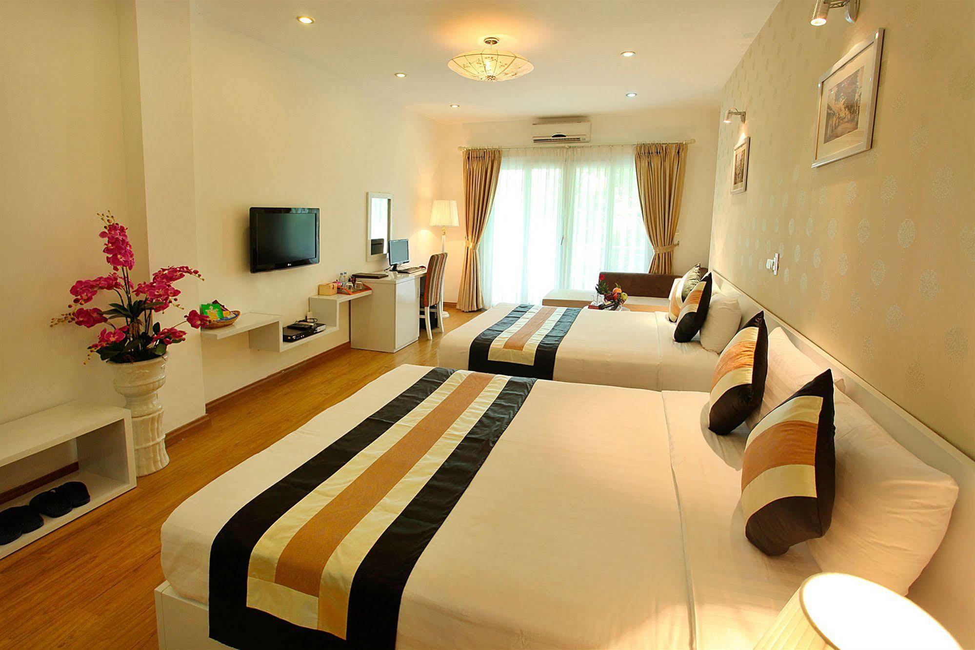 Splendid Star Suites Hotel Hanoi Bagian luar foto